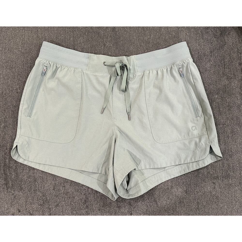 Gap Women's Athletic Shorts Mint Green Size Large EUC Workout Running